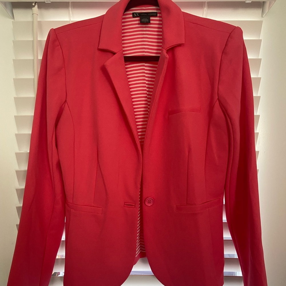 Armani Exchange Pink Blazer- Large